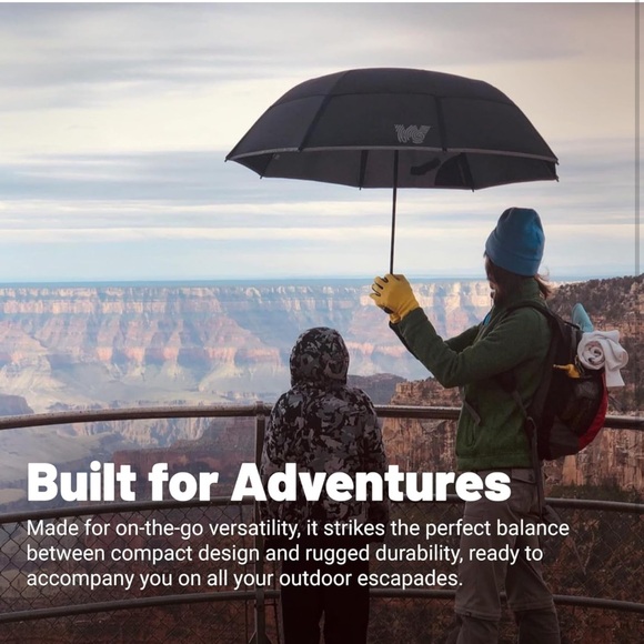 WEATHERMAN Umbrella Folds of Honor Patriotic - Picture 6 of 9